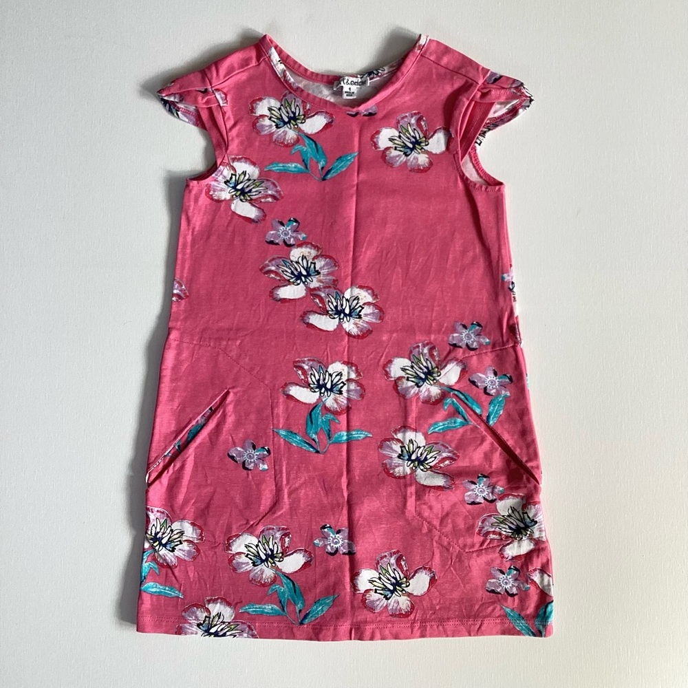 Art & Eden Organic Pink Floral Dress
